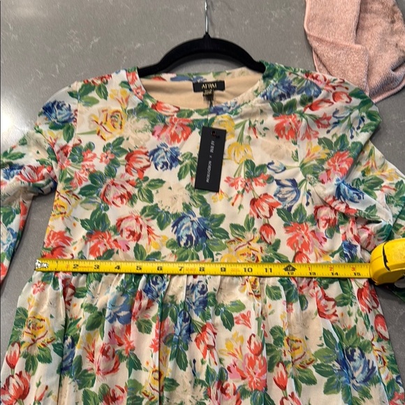 AFRM Floral Mini Dress - Multicolor - Picture 9 of 9